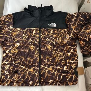 NWT The North Face Mens 1996 Retro Nuptse Jacket Coal Brown XL 700 Down Fill